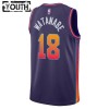 Dres Phoenix Suns Yuta Watanabe Nike 2023-24 City Edition Ljubičasta Swingman - Dječji